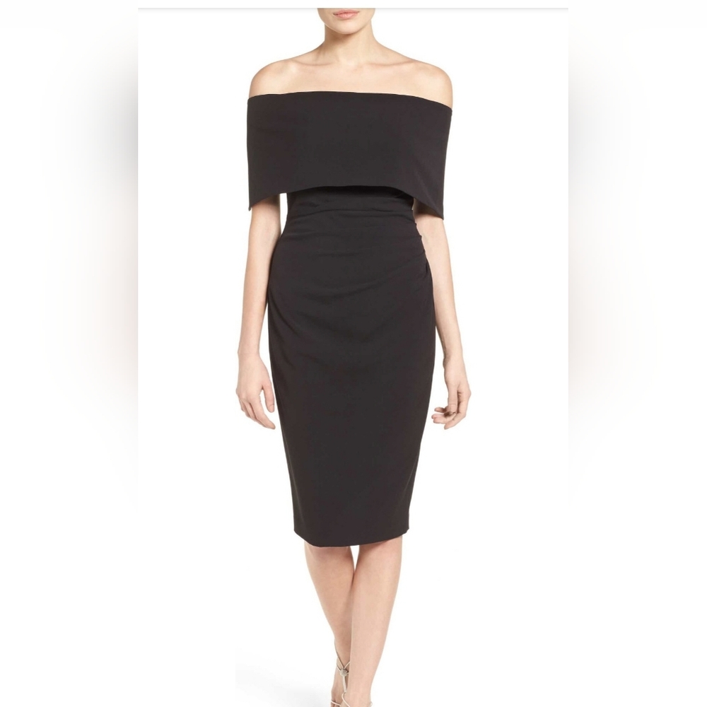 Vince Camuto Popover Cocktail Dress
